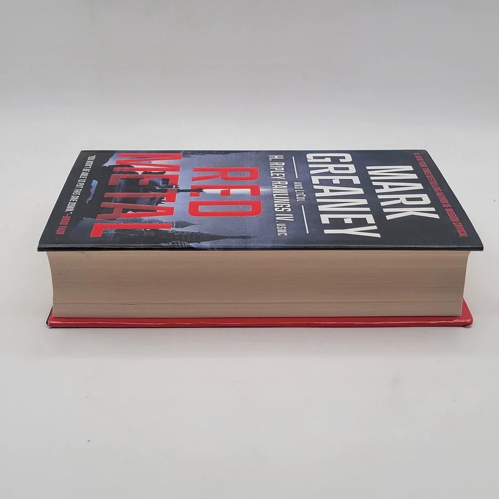 Mark Greaney Red Metal Hardcover First Edition 1st Printing Military‎ Thriller